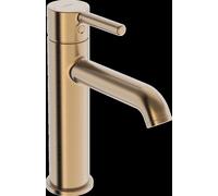 Mezclador de lavabo HANSA HANSAVANTIS Style, sin juego de desagüe, palanca de pivote, proyección 133 mm, 5437220781, Color: bronce cepillado