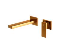 Mezclador de lavabo Steinberg de la serie 160, juego preparado, oculto, proyección de 205 mm, 16018143RG, Color: Oro rosa
