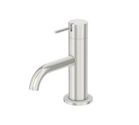 Mezclador de lavabo Steinberg serie 100, agua fría, sin desagüe, proyección: 100mm, 1002500BN, Color: Níquel Cepillado