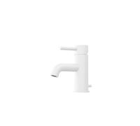 Mezclador de lavabo Steinberg serie 100, con juego de desagüe, proyección: 100mm, 1001000W, Color: Blanco mate