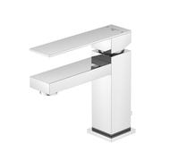 Mezclador de lavabo Steinberg serie 160, con juego de desagüe, proyección 120 mm, altura 164mm, 1601000, Color: cromado