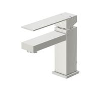 Mezclador de lavabo Steinberg serie 160, con juego de desagüe, proyección 120 mm, altura 164mm, 1601000BN, Color: Níquel Cepillado