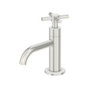 Mezclador de lavabo Steinberg serie 250, agua fría, sin desagüe, proyección de 100 mm, 2502500BN, Color: Níquel Cepillado
