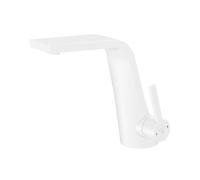 Mezclador de lavabo Steinberg Serie 260, sin juego de desagüe, proyección de 158 mm, 26010101W, Color: blanco