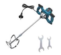 Mezclador de mortero M14 de 2400 W con motor sin escobillas, hormigonera eléctrica, 0-1700 rpm con control de velocidad de 6 niveles, para asfalto, cemento y lodo