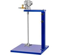 Mezclador de pintura neumático, agitador de aire manual de pintura de 5 galones/20 litros, máquina de agitación automática de velocidad ajustable con soporte de elevación para tinta líquida viscosa