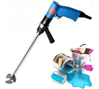Mezclador de pintura neumático, agitador neumático de mano de 700 rpm, agitador de aire de pintura de revestimiento de tinta industrial, máquina de agitación de pintura con varilla de 60 cm, para