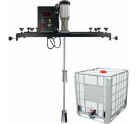 Mezclador de pintura neumático, mezclador eléctrico de tanque de 980 W, máquina de agitación de pintura comercial de 1 tonelada para mezcla de gran volumen
