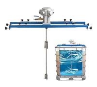 Mezclador de tanque neumático con agitador de aire, máquina de agitación de pintura de 1 HP, varilla mezcladora, diámetro del impulsor, para tinta y recubrimientos