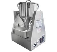 Mezclador eléctrico de polvo de acero inoxidable de 20 L, mezcla completa de 360° para polvos secos y gránulos, mezclador de laboratorio industrial