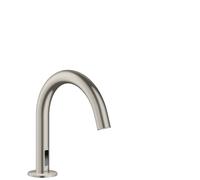 Mezclador electrónico de lavabo hansgrohe AXOR Uno, proyección 147mm, 38010800, Color: Óptica de acero inoxidable
