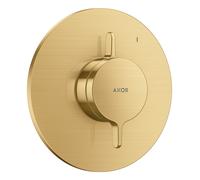 Mezclador empotrado AXOR One de hansgrohe para 1 consumidor, 48615250, Color: Óptica de oro cepillado