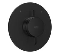 Mezclador empotrado AXOR One de hansgrohe para 2 consumidores, 48415670, Color: negro mate