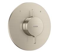Mezclador empotrado AXOR One de hansgrohe para 2 consumidores, 48415820, Color: Níquel Cepillado