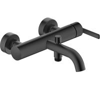 Mezclador monomando de bañera Duravit Balcoon, instalación en superficie, BA5230000046, Color: Negro Mate