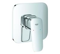 Mezclador monomando de ducha Grohe Cubeo, instalación empotrada, set de instalación prefabricado para Rapido SmartBox, 1017770000, Color: cromado