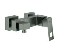 Mezclador monomando de ducha Grohe Eurocube, para montaje en pared, 23145AL0, Color: grafito duro cepillado