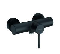 Mezclador monomando de ducha KLUDI BOZZ, de pared, 388313976, Color: negro mate