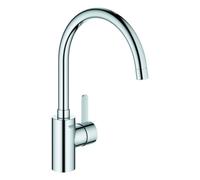 Mezclador monomando de fregadero Grohe Eurosmart Cosmopolitan, 224 mm de proyección, giratorio, alto, 32843002, Color: cromado