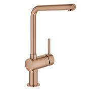 GROHE Grifo monomando Minta 31375DL0 fregadero giratorio proyección 210mm Warm Sunset cepillado