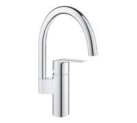GROHE Grifo de cocina Start QuickFix - caño alto en C, giro 150º, cromo 30469000