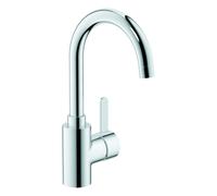 Mezclador monomando de lavabo Eurosmart Cosmopolitan de Grohe, tamaño L, 153 mm de proyección, juego de desagüe PUSH, orientable, 23933001