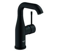 GROHE Mezclador monomando de lavabo Essence 24176KF1 M, caño orientable 114 mm, Negro fantasma