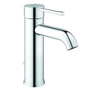 Mezclador monomando de lavabo Grohe Essence, tamaño S, proyección 116 mm, con juego de desagüe, 24171001, Color: cromado