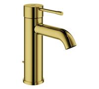 Mezclador monomando de lavabo Grohe Essence, tamaño S, proyección 116 mm, con juego de desagüe, 24171GL1, Color: fresco amanecer