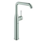 Mezclador monomando de lavabo Grohe Essence, tamaño XL, proyección 179 mm, 24170DC1, Color: súper acero