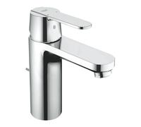 Mezclador monomando de lavabo Grohe Get, tamaño M, 122mm de proyección, juego de desagüe, 23454000, Color: cromado