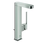Grohe Plus - Grifo de lavabo L, con desagüe y salida extraíble, supersteel 23843DC3
