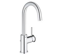 Mezclador monomando de lavabo Grohe Start Classic, tamaño L, proyección 140 mm, juego de desagüe, orientable, 23783000