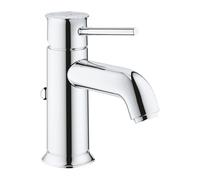 Mezclador monomando de lavabo Grohe Start Classic, tamaño S, 107 mm de proyección, juego de desagüe, 23810000