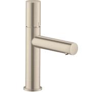 Mezclador monomando de lavabo hansgrohe AXOR Uno 110, Zerogriff, sin kit de desagüe, proyección 123mm, 45002820, Color: Níquel Cepillado