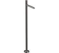 Mezclador monomando de lavabo hansgrohe AXOR Uno, Zerogriff, de pie, sin juego de desagüe, 260mm de proyección, 45037330, Color: Cromo negro pulido