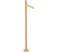 Mezclador monomando de lavabo hansgrohe AXOR Uno, Zerogriff, de pie, sin juego de desagüe, 260mm de proyección, 45037250, Color: Óptica de oro cepillado