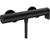 Mezclador monomando de superficie para ducha Vivenis de hansgrohe, 75620670, Color: negro mate