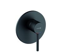 Mezclador monomando enyesado de ducha KLUDI BOZZ, 28 l/min, 387553976, Color: negro mate