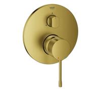 Mezclador monomando Grohe Essence, con desviador de 3 vías, juego listo para montar para GROHE Rapido SmartBox, 24169GN1, Color: fresco amanecer cepillado