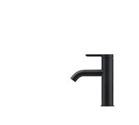 Mezclador monomando lavabo M Duravit C.1, sin juego de desagüe, proyección 113mm, C11020002046, Color: Negro Mate