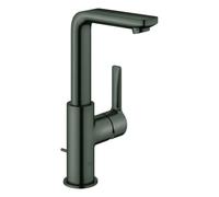 Grohe Lineare - Grifo de lavabo, con desagüe, Hard Graphite cepillado 23296AL1