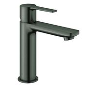 Mezclador monomando lineare de lavabo Grohe, tamaño S, juego de desagüe push-open, proyección 128mm, 23106AL1, Color: grafito duro cepillado
