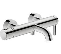 Mezclador monomando para bañera Duravit C.1 para montaje en superficie, conexiones en S, con válvula de inversión, cromado, C15230000010, Color: cromado