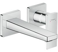 Mezclador monomando para lavabo empotrado Metropol hansgrohe Metropol, mango de palanca, 165 mm de proyección, montaje en pared, 32525000