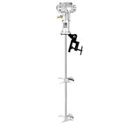 Mezclador neumático de 50 galones, agitador de aire de 1/2 hp, acero inoxidable, máquina de agitación automática, velocidad 50-2800 rpm para mezclar lodo, cemento, mortero, pintura