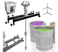 Mezclador Neumático De Pintura Con Agitador, Máquina De Agitación Neumática Comercial De 1000 L Para Disolución De Tinta, Para Una Mezcla Eficiente, Diseño De 5 Cilindros De Alta Resistencia.