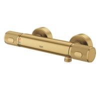 Mezclador termostático de ducha Grohe Precision Feel, alcance 313mm, 34790GN0, Color: fresco amanecer cepillado