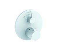 Mezclador termostático empotrado de ducha KLUDI NOVA FONTE PURISTIC, para 1 consumidor, 208855315, Color: Blanco mate