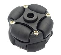MFMEXUL Rueda Omnidireccional para Robots de 38mm Realizada en Plástico Diseño Versátil Ligera y Resistente Adecuada para Automóviles Robóticos